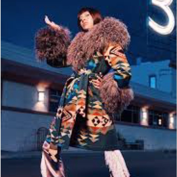 Lindsey Thornburg Gather Smoking Robe - NWT in Box- OS - Picture 11 of 13